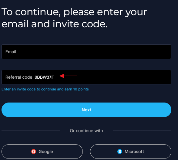 GRVT referral code
