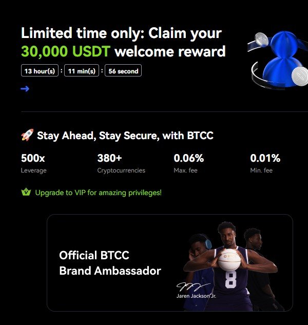 BTCC bonus