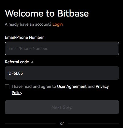 Bitbase referral code
